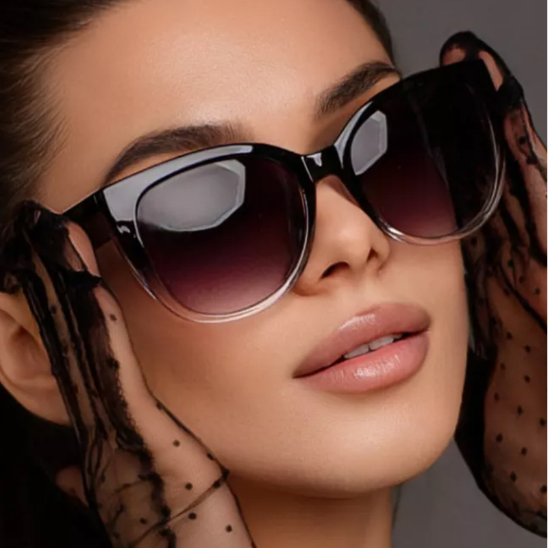 Óculos de Sol Retro Estilo Gat - Sunglasses Cat Eye avaliação e preço