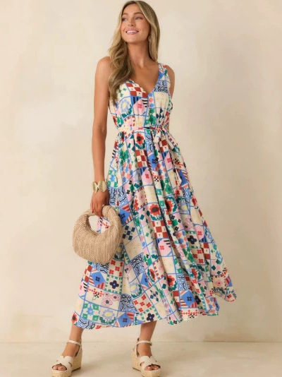 Vestido Tubinho Casual Feminin - Linen Dress Wrap avaliação e preço