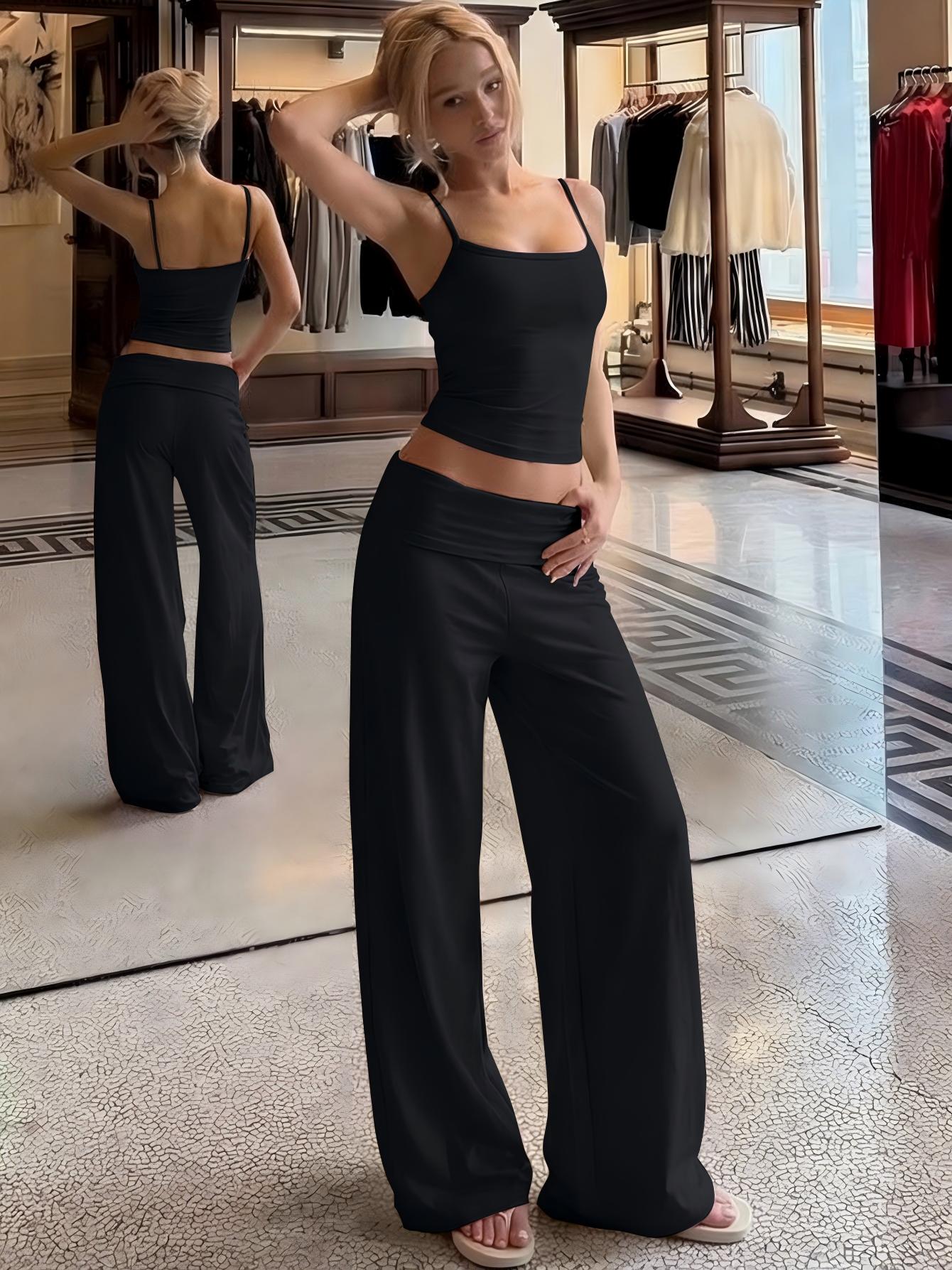 Conjuntos de Moda Hugcitar em  - Crop Top Crochet avaliação e preço